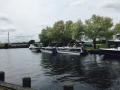 Pontoon test ride boats at spring 2015 show